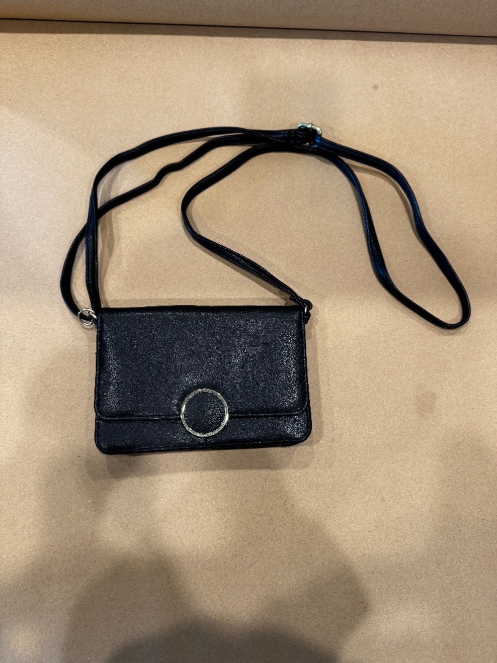 Black cross body bag